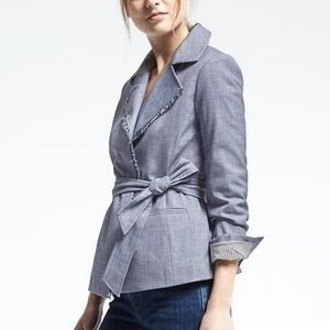 Banana Republic belted blazer (16 Tall )